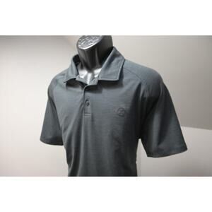 Hurley Golf Polo Wicking Short Sleeve Marled athletic Shirt Mens Large